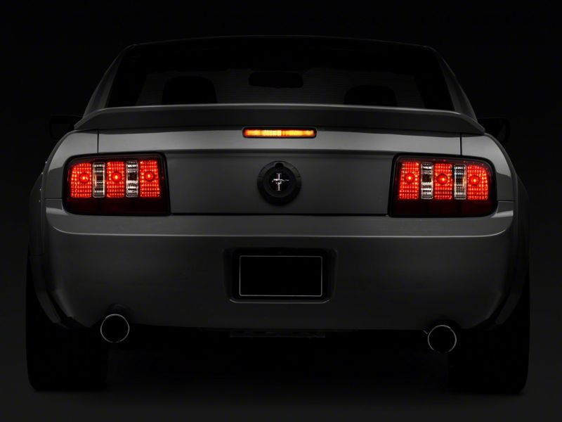 Raxiom 05-09 Ford Mustang Coyote Tail Lights- Blk Housing (Smoked Lens)-thumbmail-11