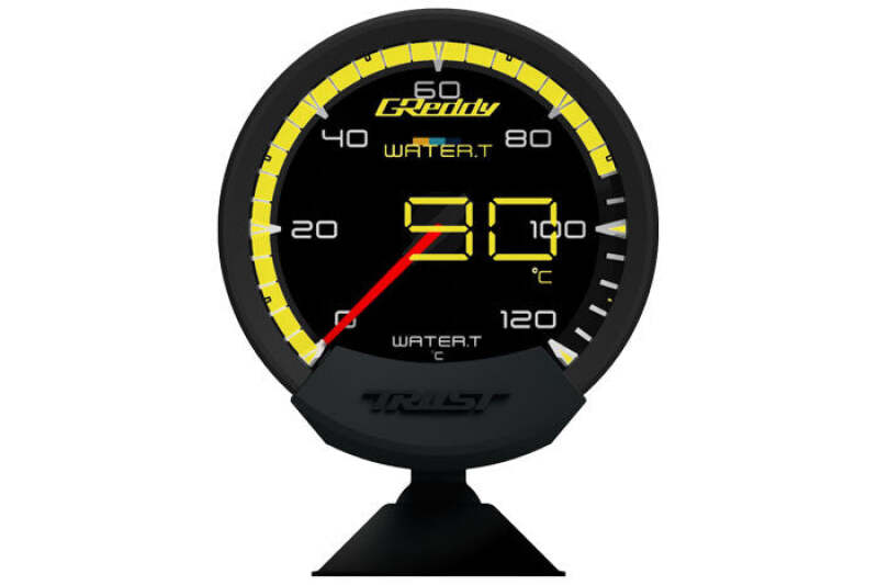 GReddy Sirius Unify Water Temperature Gauge Set (Sirius Meter w/Water Temp Sensor Set & Vision Disp)-thumbmail-15