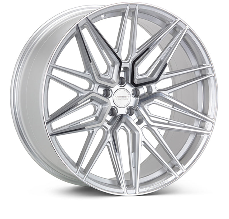 Vossen HF-7 21x10.5 / 5x114.3 / ET40 / Deep Face / 64.1 - Silver Polished-thumbmail-1