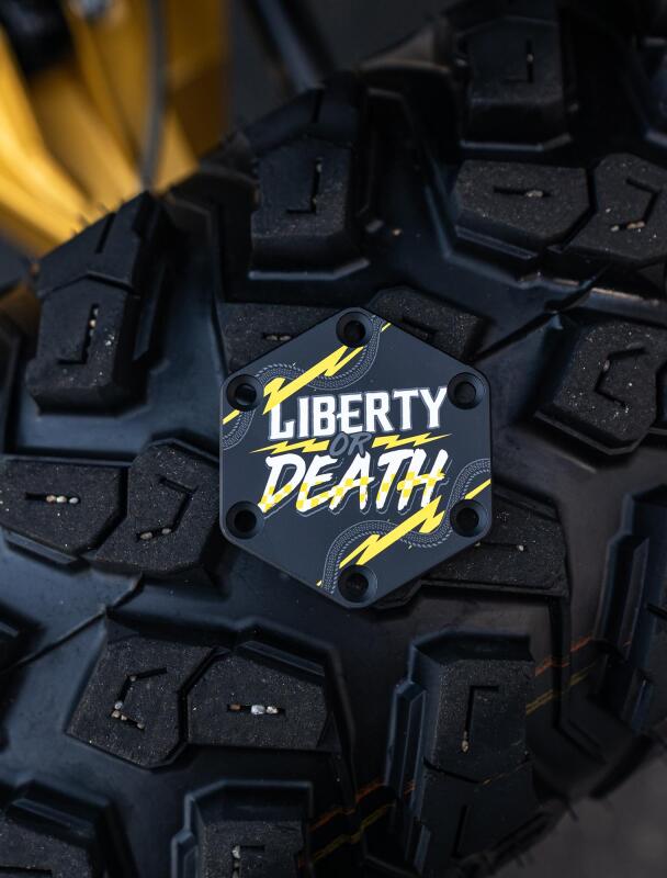 PRP Steering Wheel Center Cap Liberty or Death-thumbmail-5