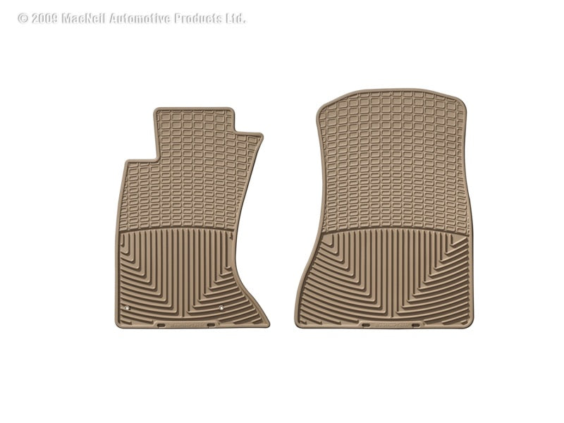 WeatherTech 06-13 Lexus IS 250 Front Rubber Mats - Tan-thumbmail-2