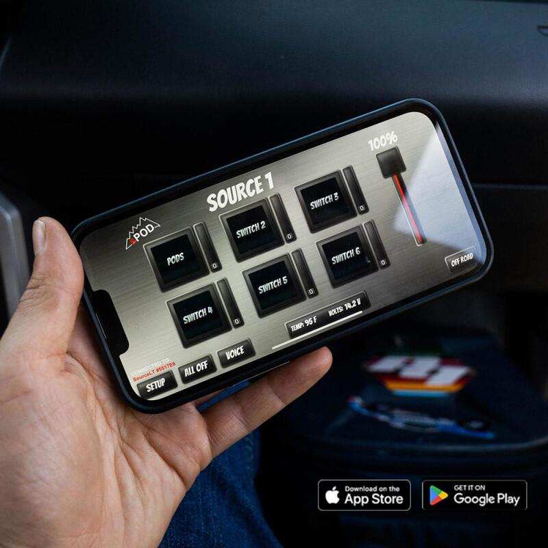 Spod 2018+ Jeep JL/JT SourceLT Wireless Switch Controller-thumbmail-2