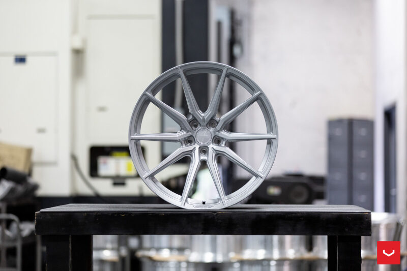 Vossen HF3 - 22x9.5 - ET30 - 5x112 - 66.56 - Deep - SS - Satin Silver Wheel-thumbmail-1