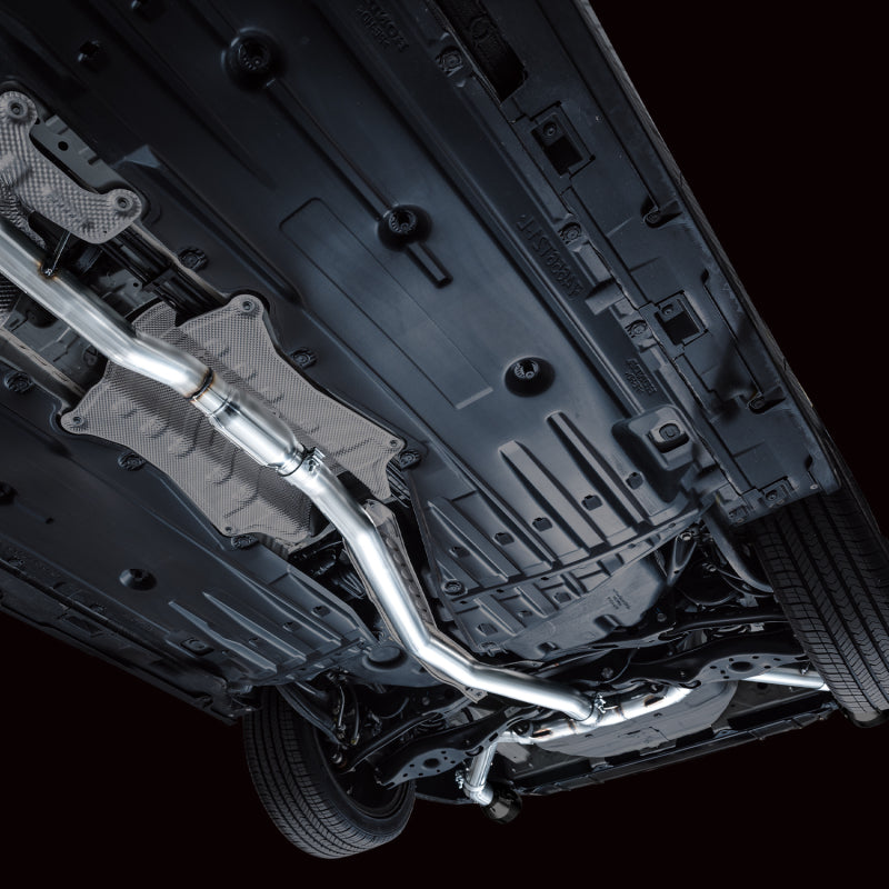 AWE Tuning 22+ Honda Civic Si/Acura Integra Track Edition Catback Exhaust - Dual Diamond Black Tips-thumbmail-6
