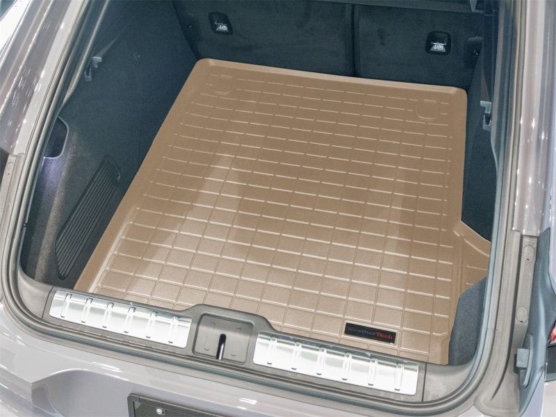 WeatherTech 25-26 Porsche Panamera E-Hybrid Behind 2nd Row Cargo Liners - Tan-thumbmail-2