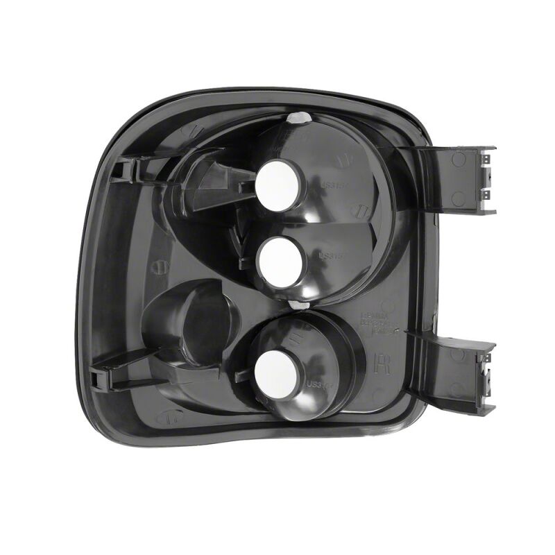 Raxiom 99-02 Chevrolet Silverado 1500 Stepside Axial Series Tail Lights- Black- Smoked Lens-thumbmail-2