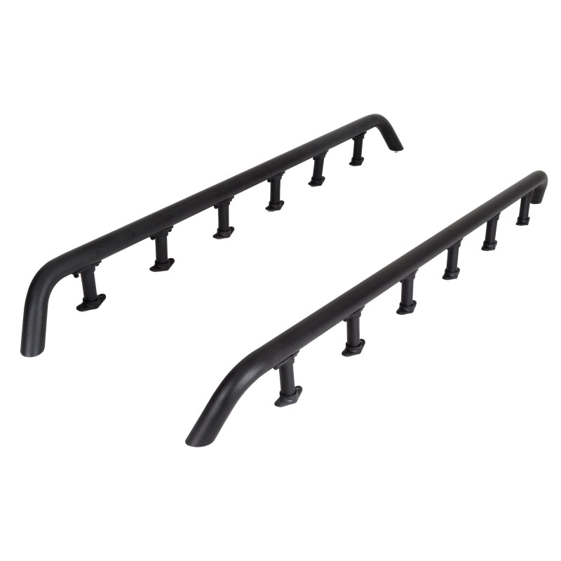Go Rhino SRM500 Dual Rail Kit (For 75in. Long Rack) - Tex. Blk (Rails ONLY - Req. Platform)-thumbmail-1