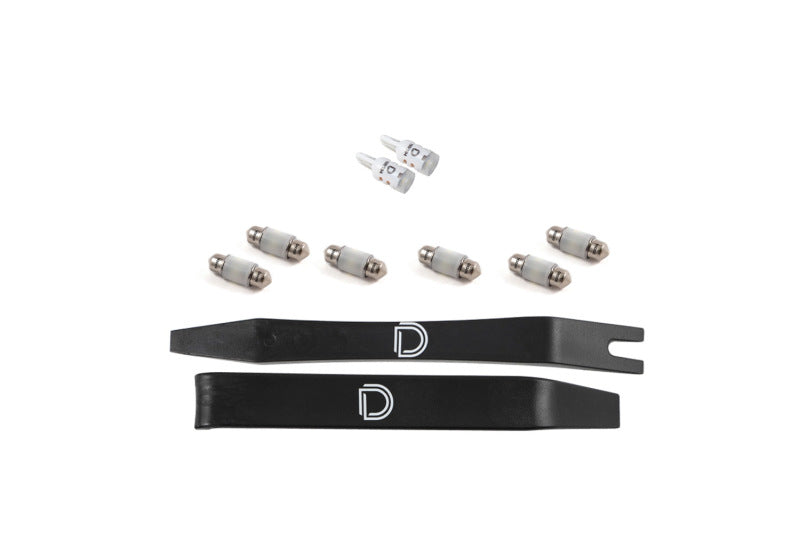 Diode Dynamics 12-18 Hyundai Veloster Interior LED Kit Cool White Stage 1-thumbmail-3