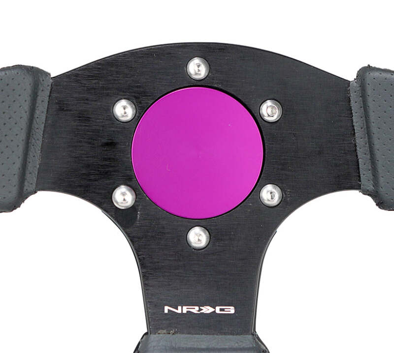 NRG Horn Delete Plate Flush Fitting - Purple-thumbmail-2