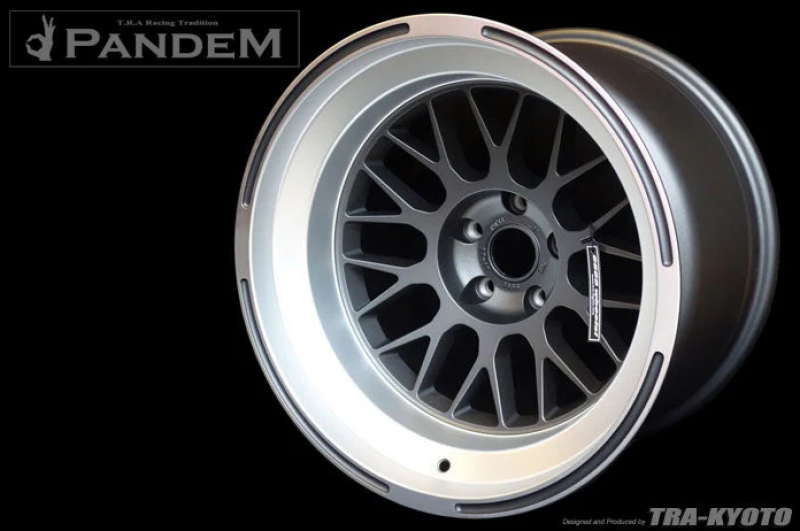 GReddy Pandem 6666 Wheels 18x9.5 -30 5-100 Gunmetal-thumbmail-1