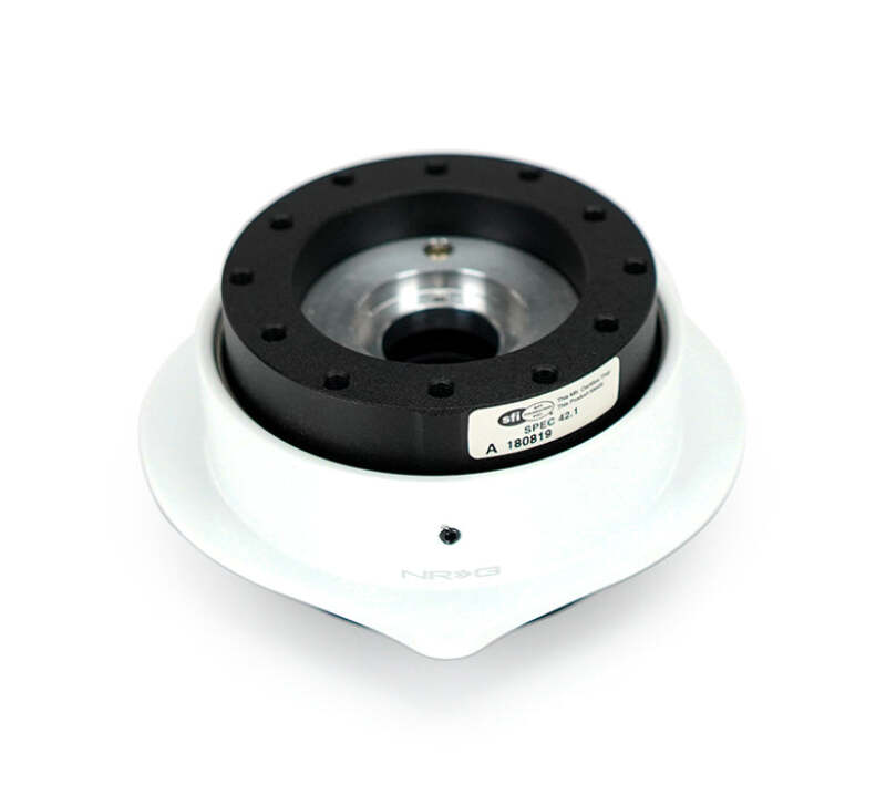 NRG Heart Quick Release Kit Gen 143 - Black Body / White Heart Ring-thumbmail-6