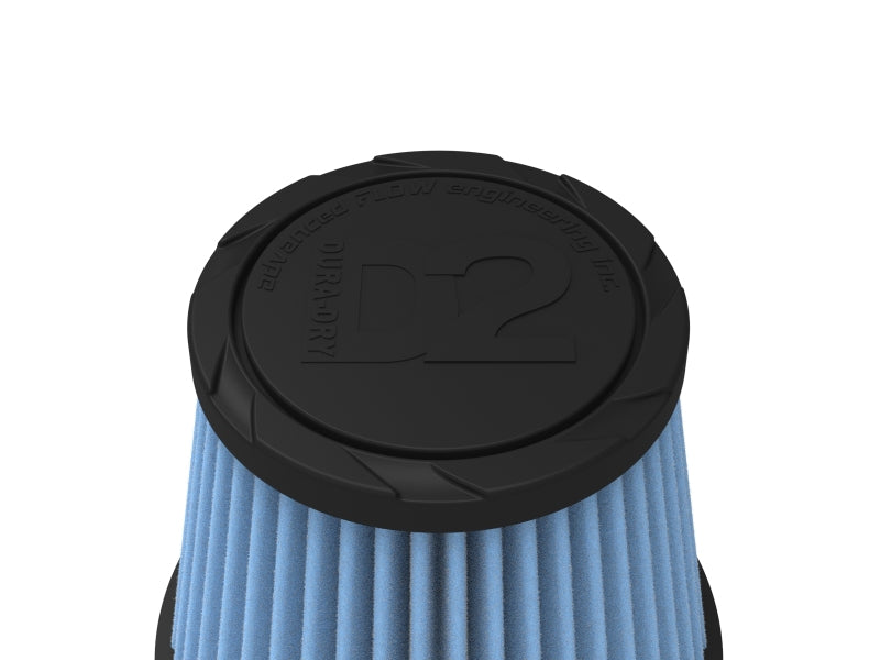 aFe POWER Universal Clamp-On Air Filter w/ D2 Dura-Dry Media - 3-1/2in F x 6in B x 4in T x 5in H-thumbmail-6