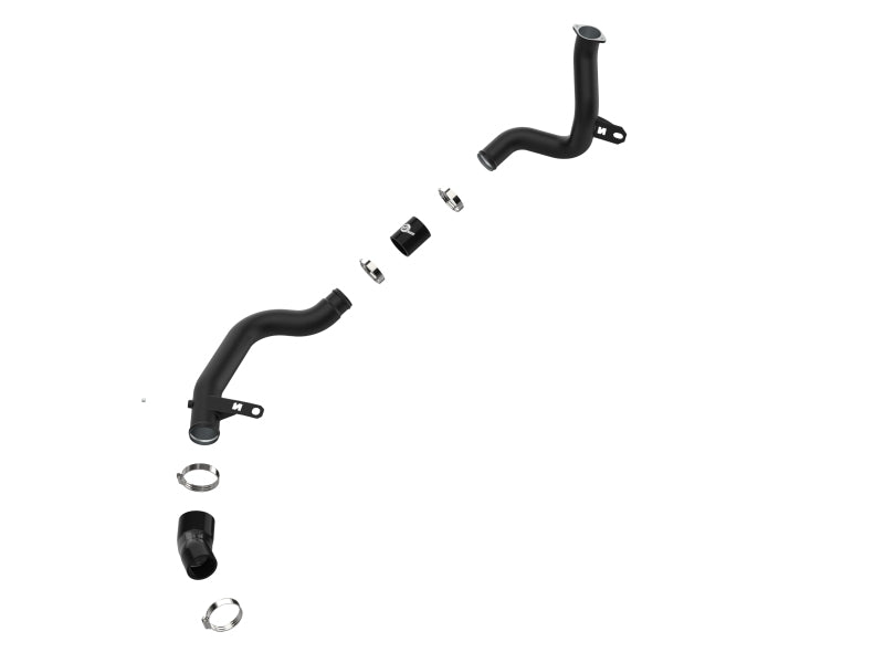 aFe 19-22 Hyundai Veloster N L4 2.0L BladeRunner 2.25in to 2.50in Aluminum Hot Charge Pipe - Black-thumbmail-8