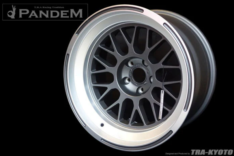 GReddy Pandem 6666 Wheels 18x9.5 -30 5-114.3 Gunmetal-thumbmail-1