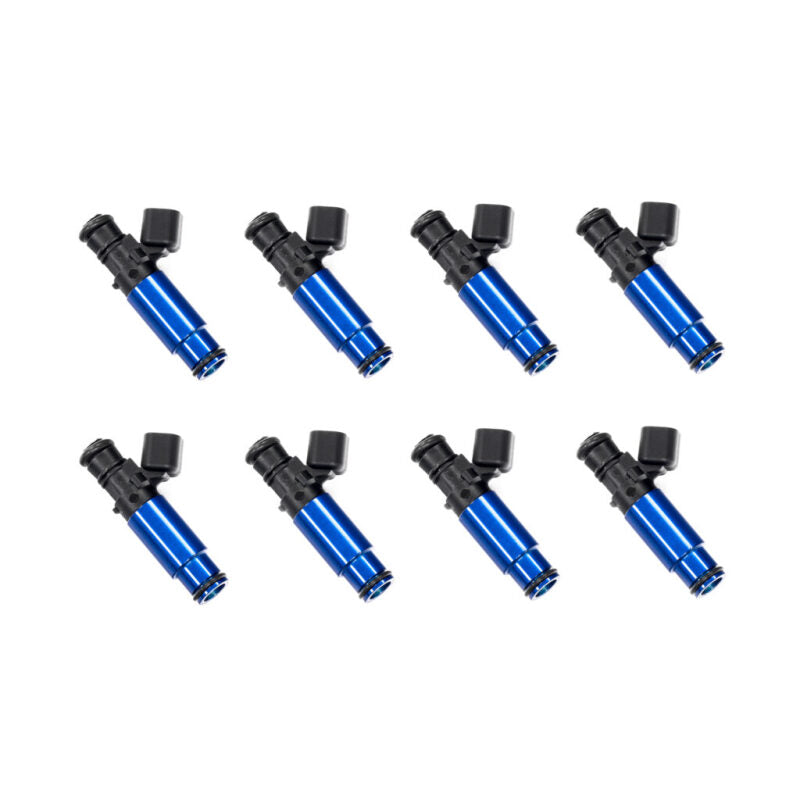 Injector Dynamics 1050cc High Impedance Injector - 60mm Length - 14mm Blue Bottom - Set of 8-thumbmail-1
