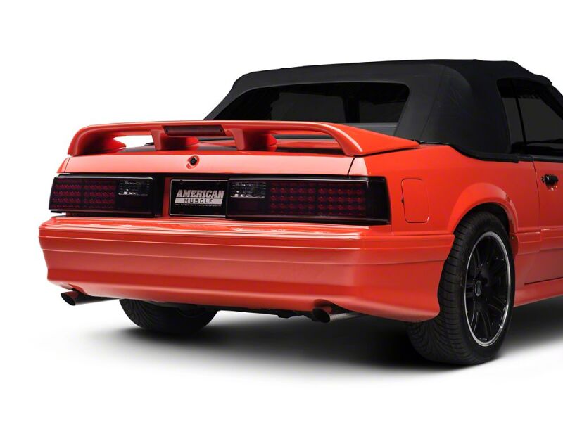 Raxiom 87-93 Ford Mustang Axial Series Smoked LED Tail Lights-thumbmail-5