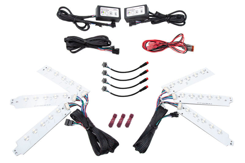 Diode Dynamics 15-17 Ford Mustang RGBW DRL LED Boards-thumbmail-1