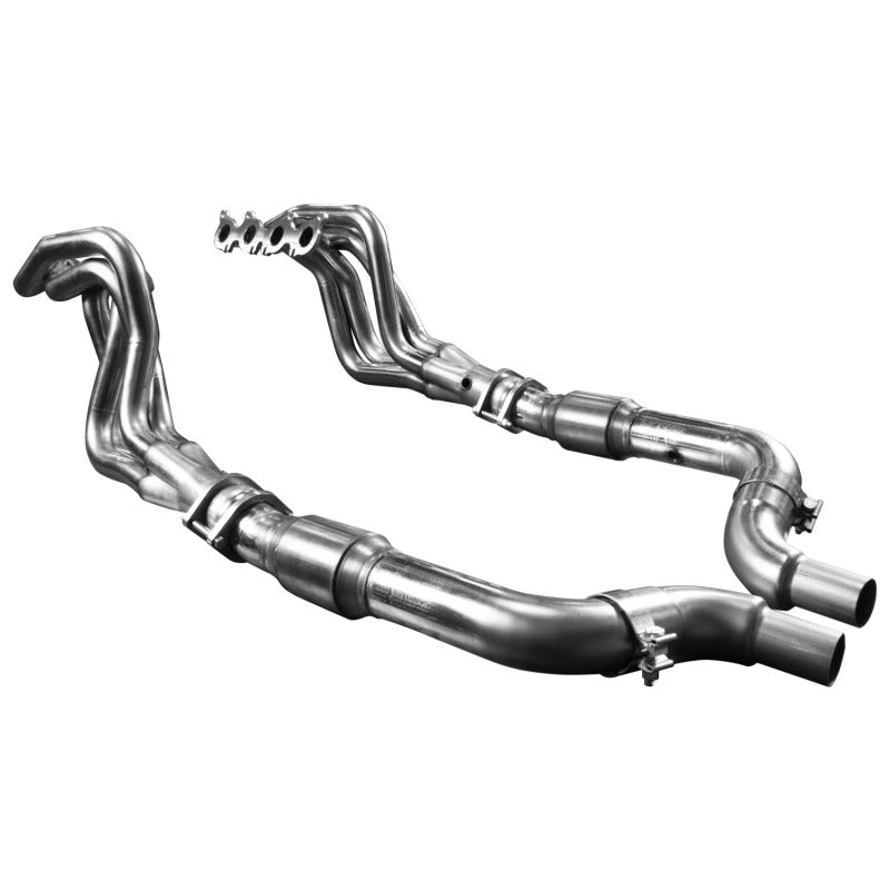 Kooks 15-26 Mustang GT/DH 5.0L 4V 1-7/8 x3  SS Headers w/Ultra Green Catted Conn Pipe/w OEM Adapters-thumbmail-3