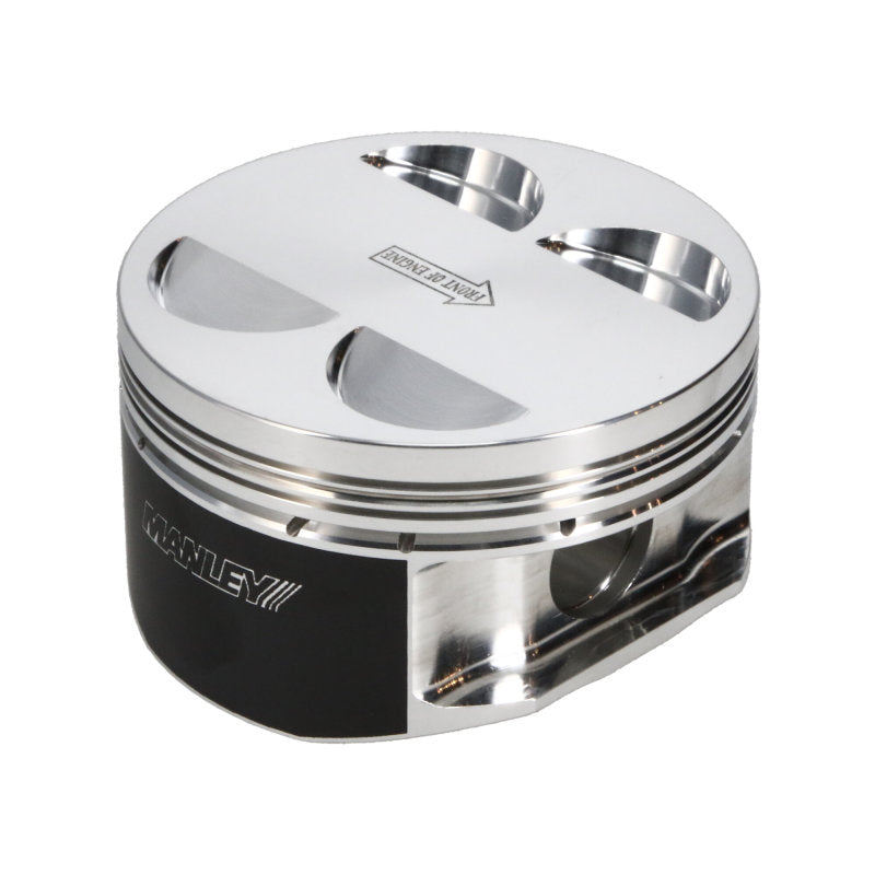 Manley 04+ Subaru WRX STi (EJ257) 75mm DE-STROKED 99.75mm +.25mm Bore 9.8:1 Dish Piston Set w/ Rings-thumbmail-1