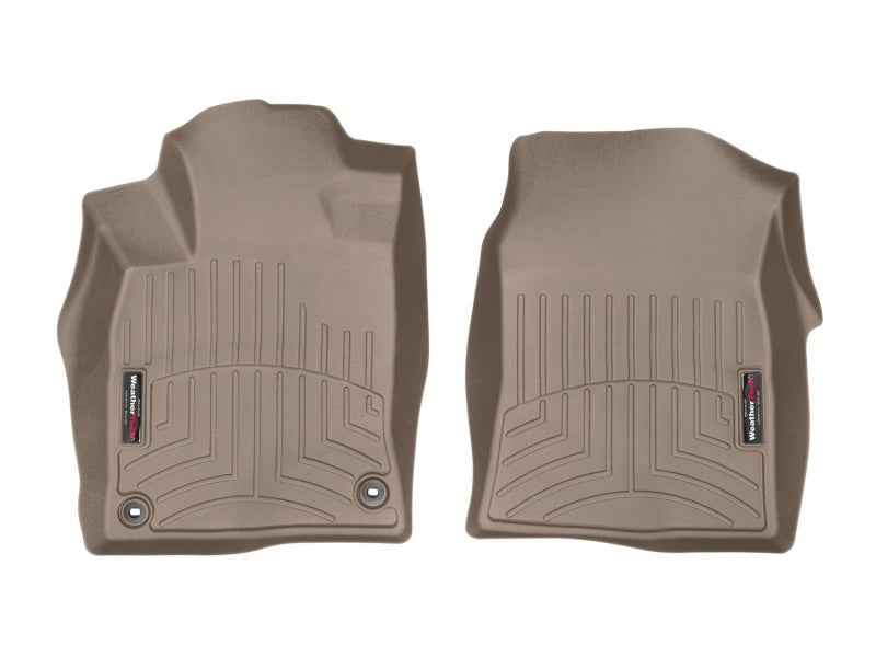 WeatherTech 2016+ Honda Civic Sedan Front FloorLiner - Tan-thumbmail-2