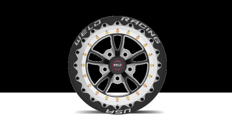 Weld Full Throttle 1-Piece 15x8 / 5x4.5 BP / 3.5in. BS Black Wheel-thumbmail-2