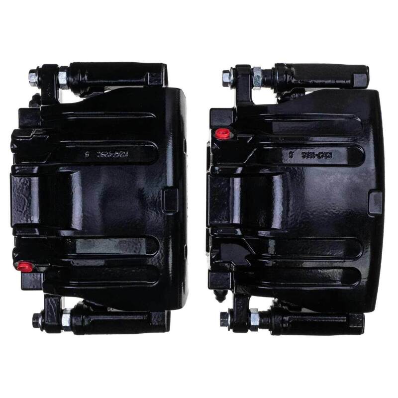 Power Stop 2014 Chrysler 200 Front Black Caliper - Pair w/Bracket-thumbmail-7