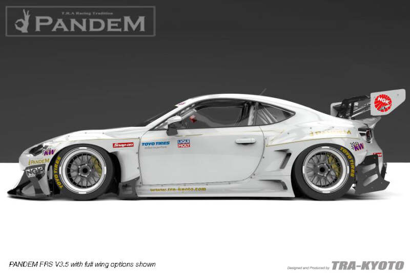 GReddy Pandem 2012+ Subaru BRZ Full Wide Body Aero Kit V3.5 w/o Wings-thumbmail-3