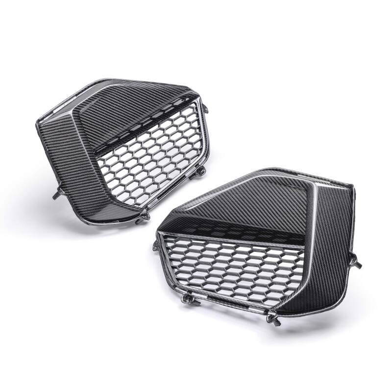 Anderson Composites 2024 Ford Mustang GT Carbon Fiber Front Bumper Inserts-thumbmail-3