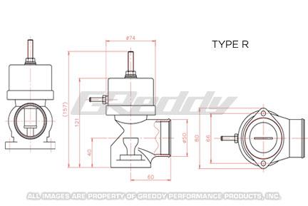 GReddy Type R Universal BOV Standard Spring-thumbmail-2