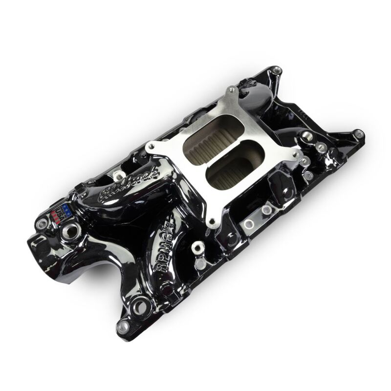 Edelbrock RPM Air-Gap Intake Manifold for Small-Block Ford - Black Plasma Finish-thumbmail-4