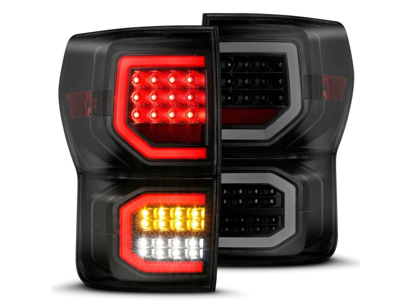 Raxiom 07-13 Toyota Tundra Axial Series LED Tail Lights- Black Housing- Smoked Lens-thumbmail-3