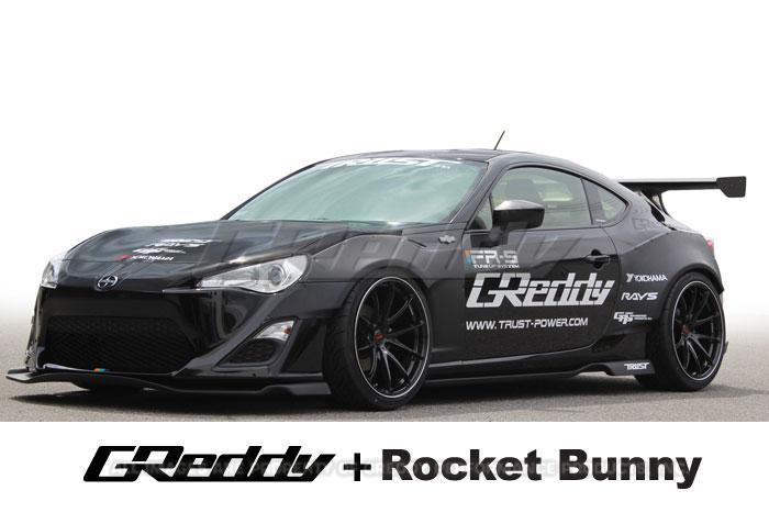 GReddy X Rocket Bunny Side Skirts (2 pcs)-thumbmail-2