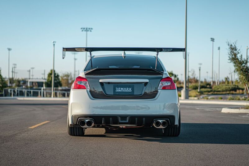 Remark 15-21 Subaru WRX/STI VA Axle Back Exhaust w/Burnt Stainless Steel Dual Wall Tip-thumbmail-2