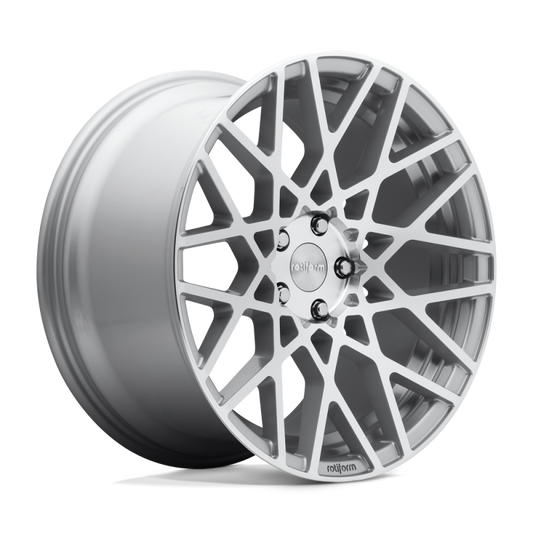 Rotiform R110 BLQ Wheel 19x8.5 5x112 45 Offset - Gloss Silver Machined