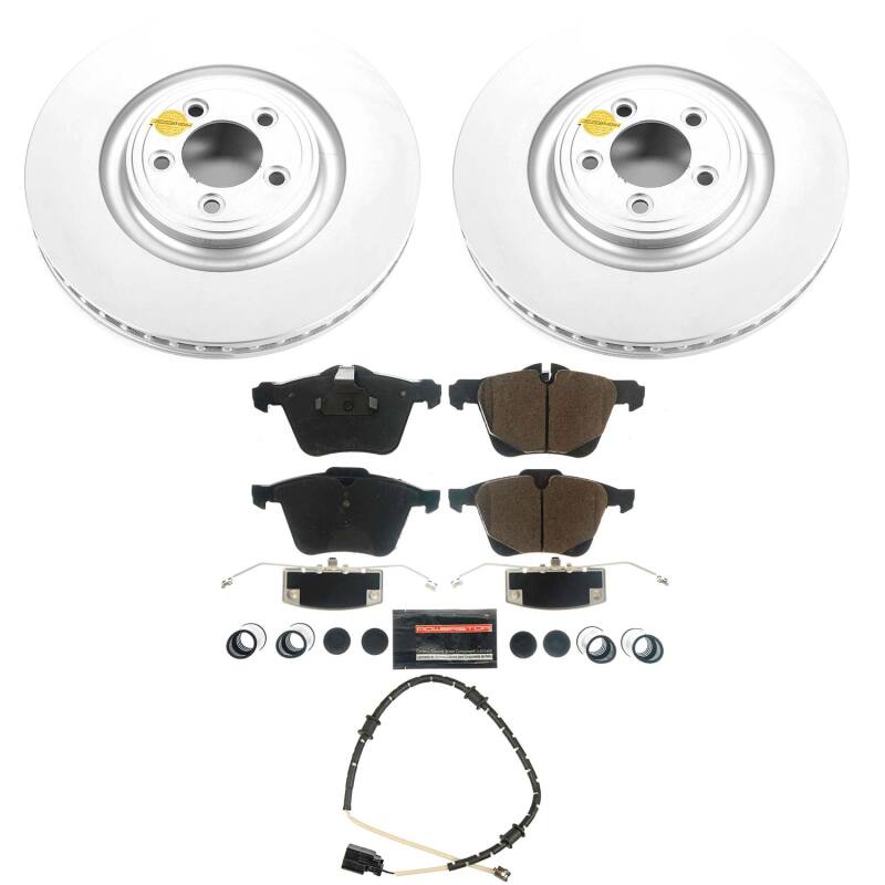 Power Stop 14-21 Jaguar F-Type Front Z23 Coated Brake Kit-thumbmail-1