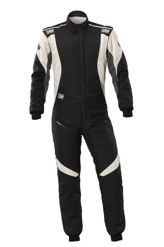 OMP FIRST EVO ELLE OVERALL my2025 FIA 8856-2018/SFI BLACK / FUCHSIA SZ 48