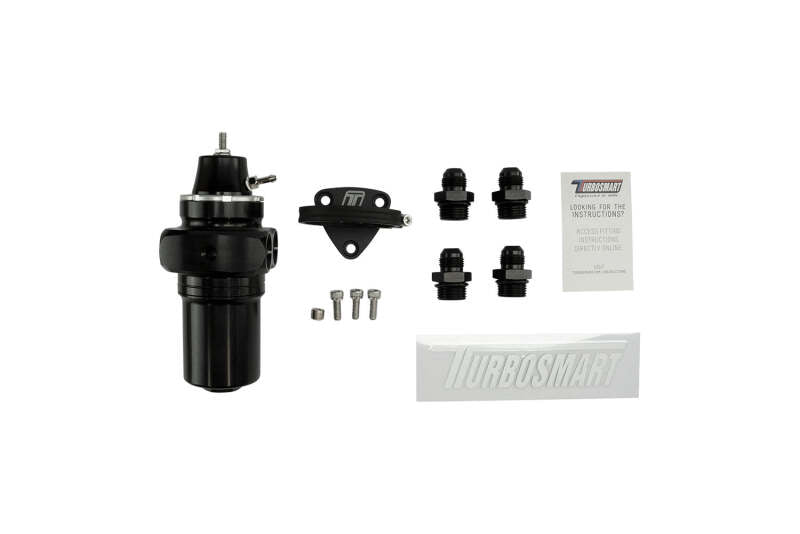 Turbosmart FPRF8 Fuel Pressure Regulator and Filter - Black-thumbmail-5