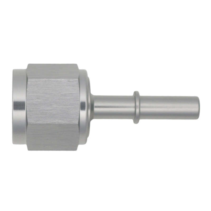 DeatschWerks 10AN Female Flare Swivel to 5/16in Male EFI Quick Disconnect - Anodized DW Titanium-thumbmail-1