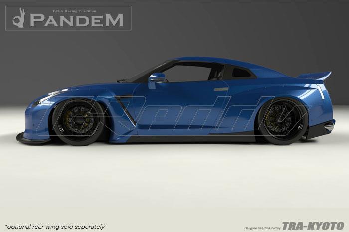 GReddy Nissan GTR R35 Version 2 Padem X Rocket Bunny Rear Under Diffuser-thumbmail-5