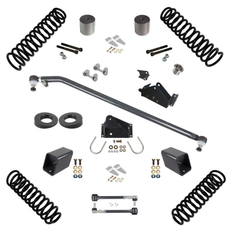 Synergy 07-18 Jeep Wrangler JKU 4 DR 3.0in Lift Stage 1.5 Suspension System-thumbmail-1
