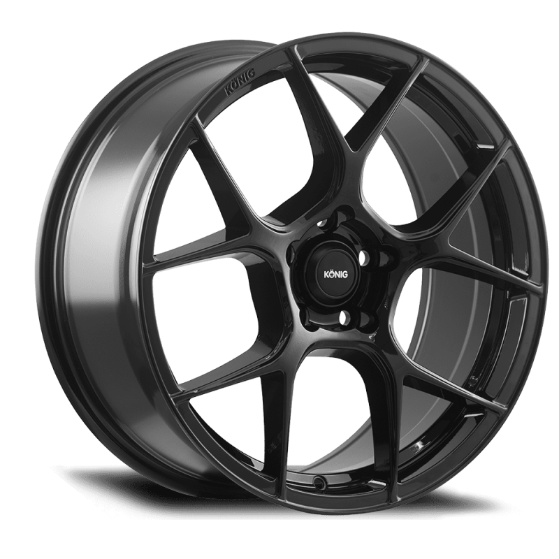 Konig Diverge 18X8 5X120 ET35 Gloss Black-thumbmail-1