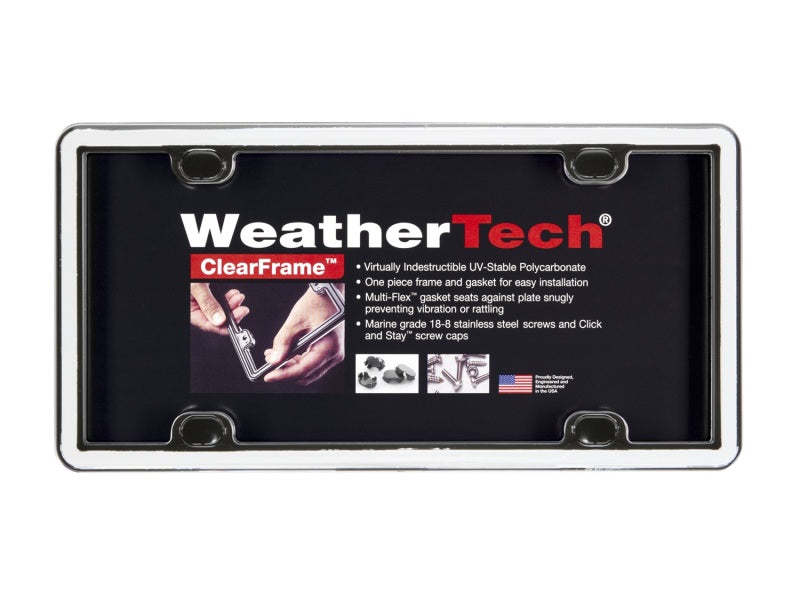 WeatherTech ClearFrame Kit - White-thumbmail-2