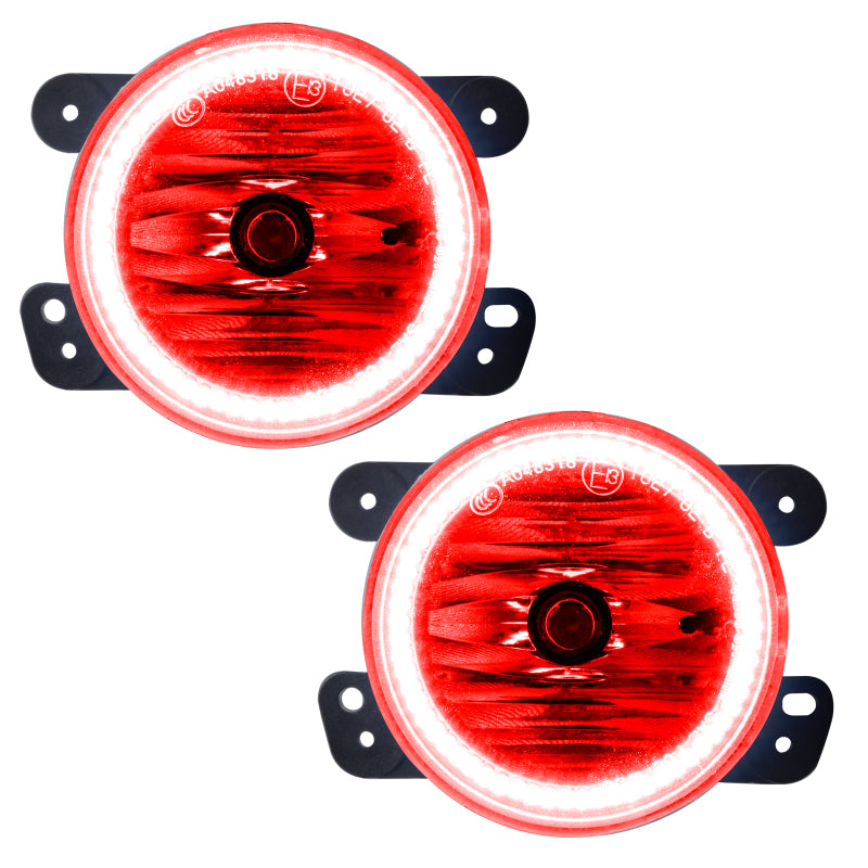 Oracle 11-14 Dodge Charger Pre-Assembled Fog Lights - Red-thumbmail-1