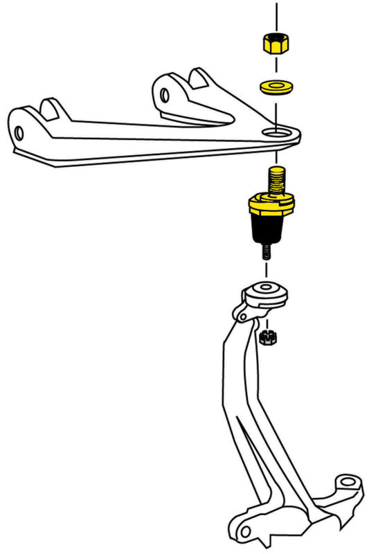 MOOG 04-14 Acura TSX Front Upper Ball Joint-thumbmail-2