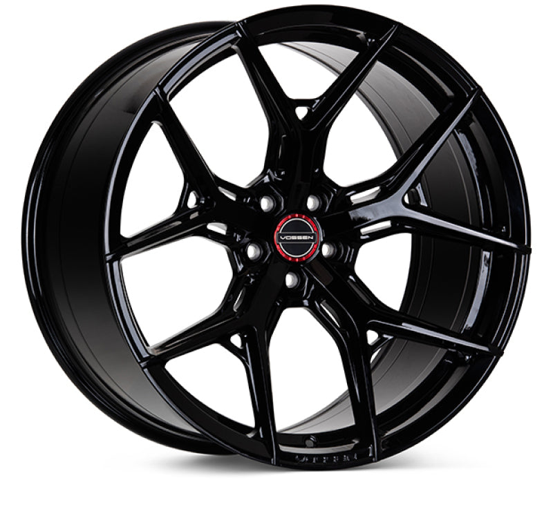 Vossen HF-5 22x10 / 5x127 / ET-18 / Super Deep / 71.5 CB - Gloss Black Wheel-thumbmail-1