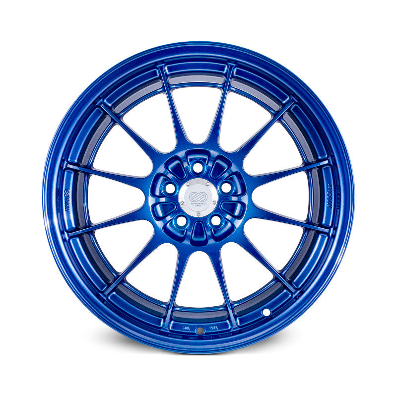 Enkei NT03+M 18x9.5 5x114.3 40mm Offset 72.6mm Bore Victory Blue Wheel G35/350z (MOQ 40)-thumbmail-2