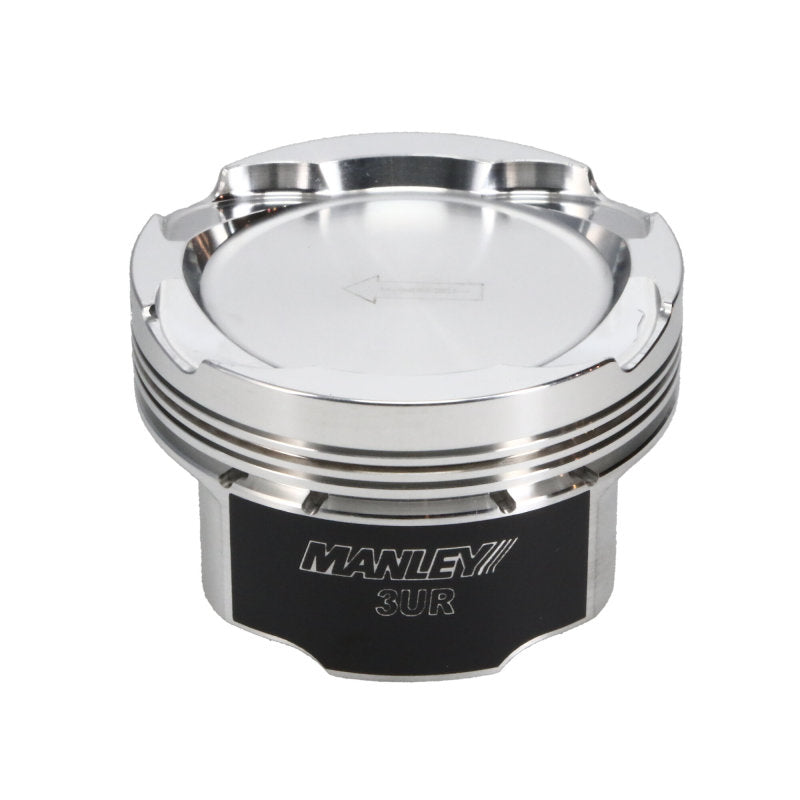Manley 2007+ Toyota 3UR-FE 5.7L 94.5mm Bore +.65mm Size Platinum Series Dish Extreme Duty Piston Set-thumbmail-6