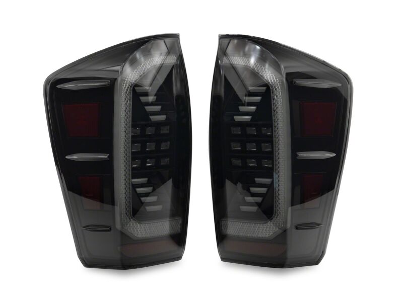 Raxiom 16-23 Toyota Tacoma LED Tail Lights- Black Housing- Clear Lens-thumbmail-7