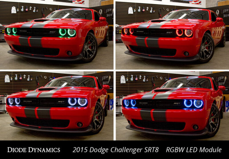 Diode Dynamics 15-21 Dodge Challenger RGBW DRL LED Boards-thumbmail-5