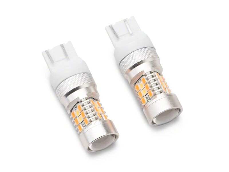 Raxiom 18-26 Jeep Wrangler JL Sport 7443 Axial Series Dual Color LED Front Turn Signal Light Bulbs-thumbmail-1